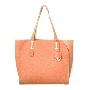 Beautiful Tan Leather Tote.
